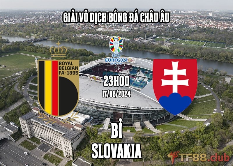 Soi kèo Bỉ vs Slovakia